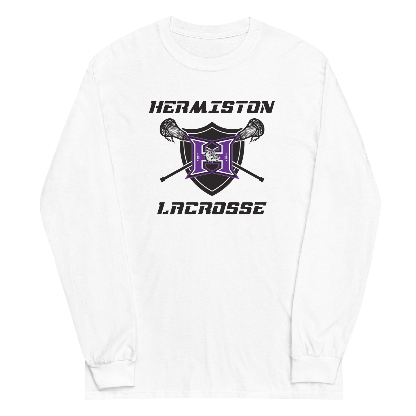 Adult Hermiston Lacrosse Gildan Long Sleeve Shirt