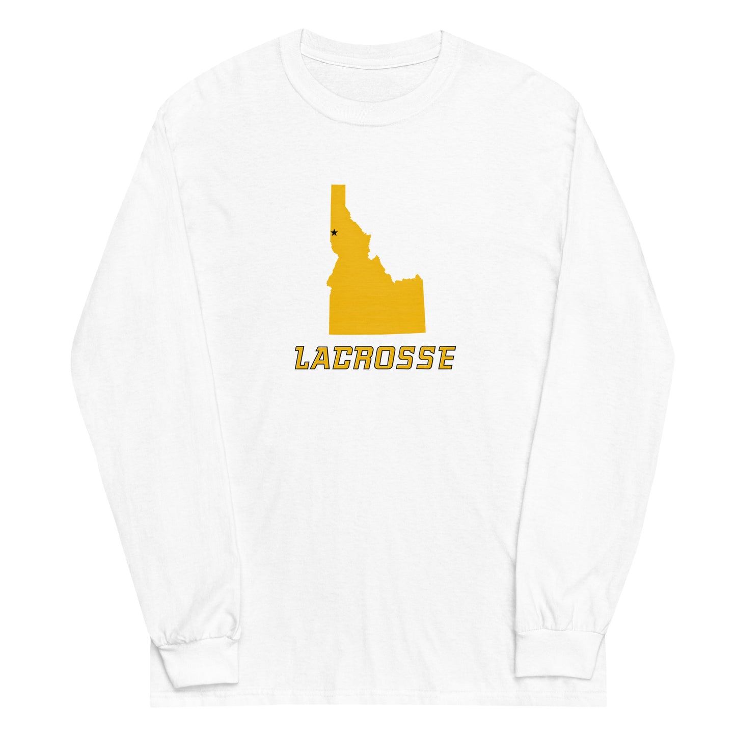 Adult Varsity Club Lacrosse Gildan Long Sleeve Shirt - Idaho