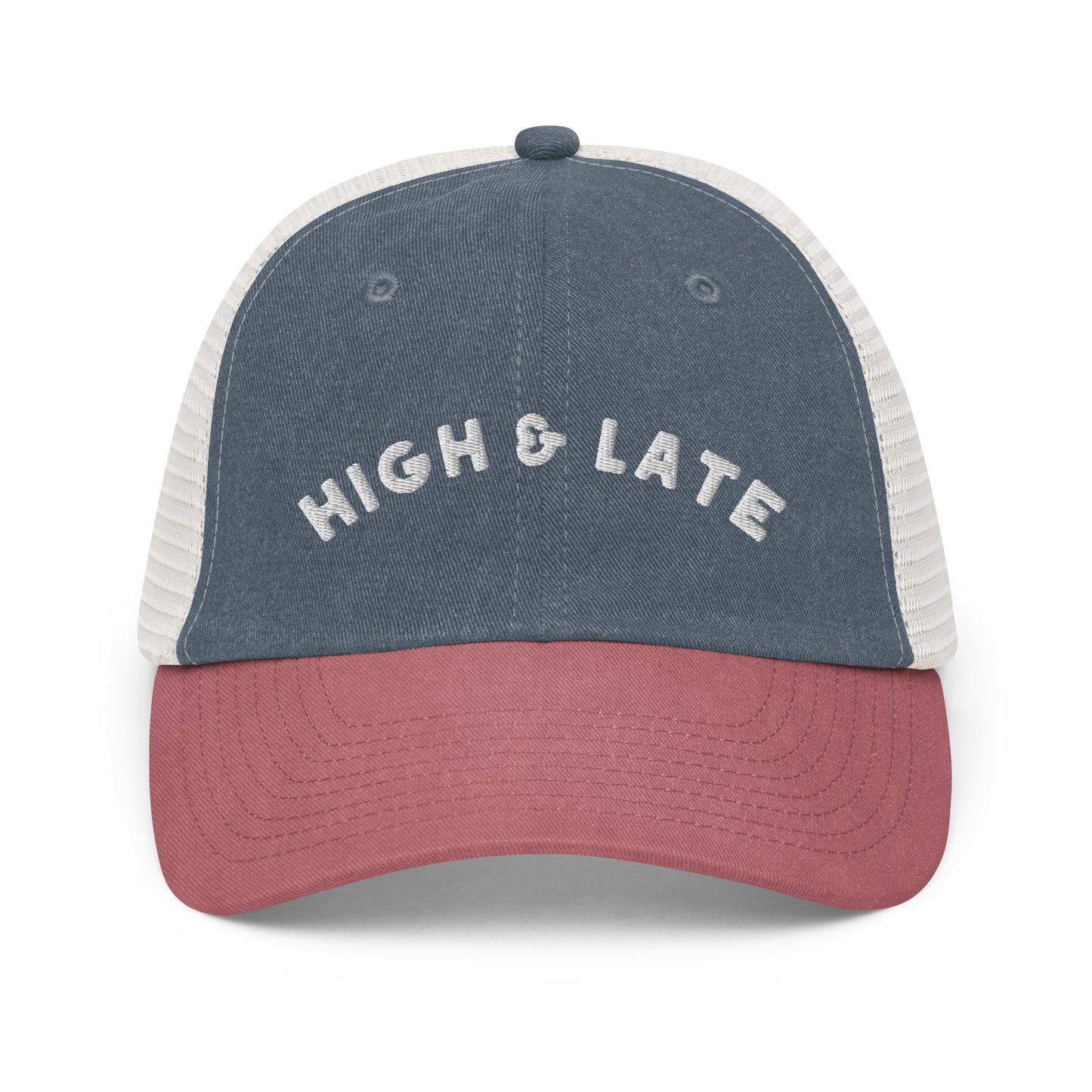 Pigment-dyed cap