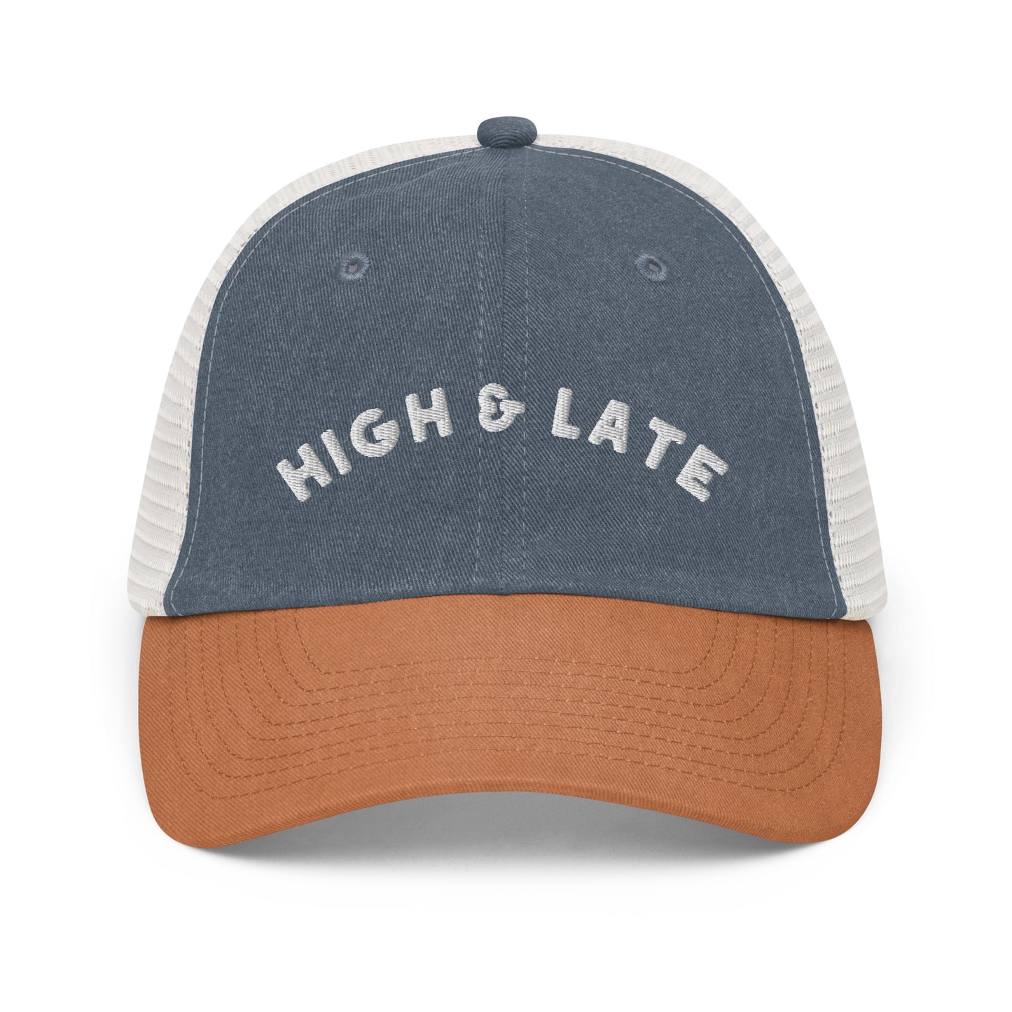 Pigment-dyed cap