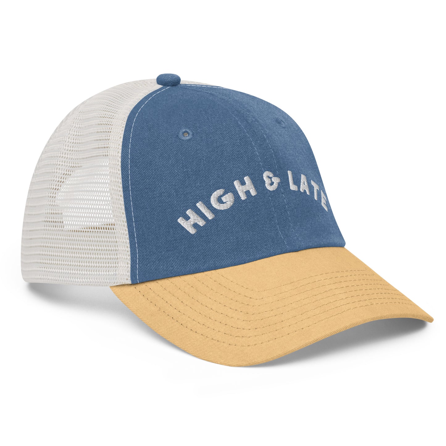Pigment-dyed cap