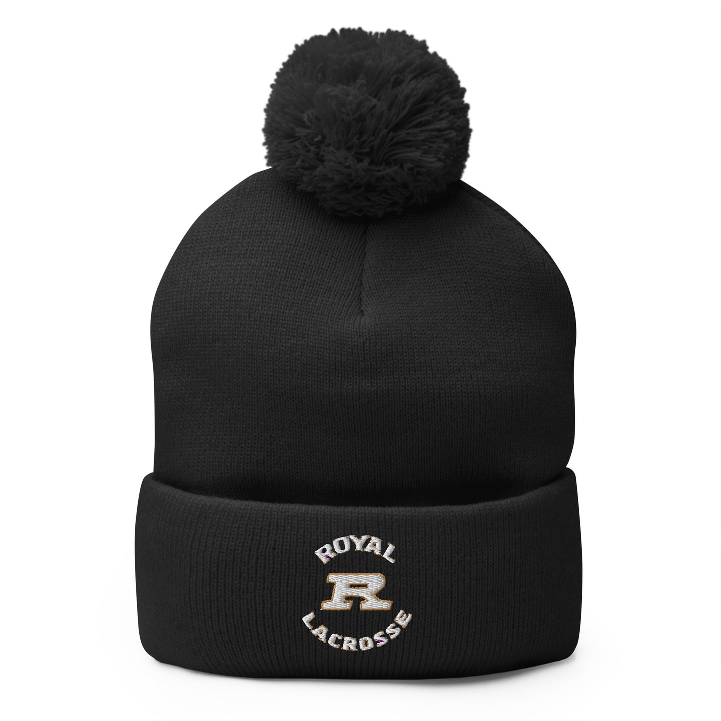 Royal HS Lacrosse Pom-Pom Beanie
