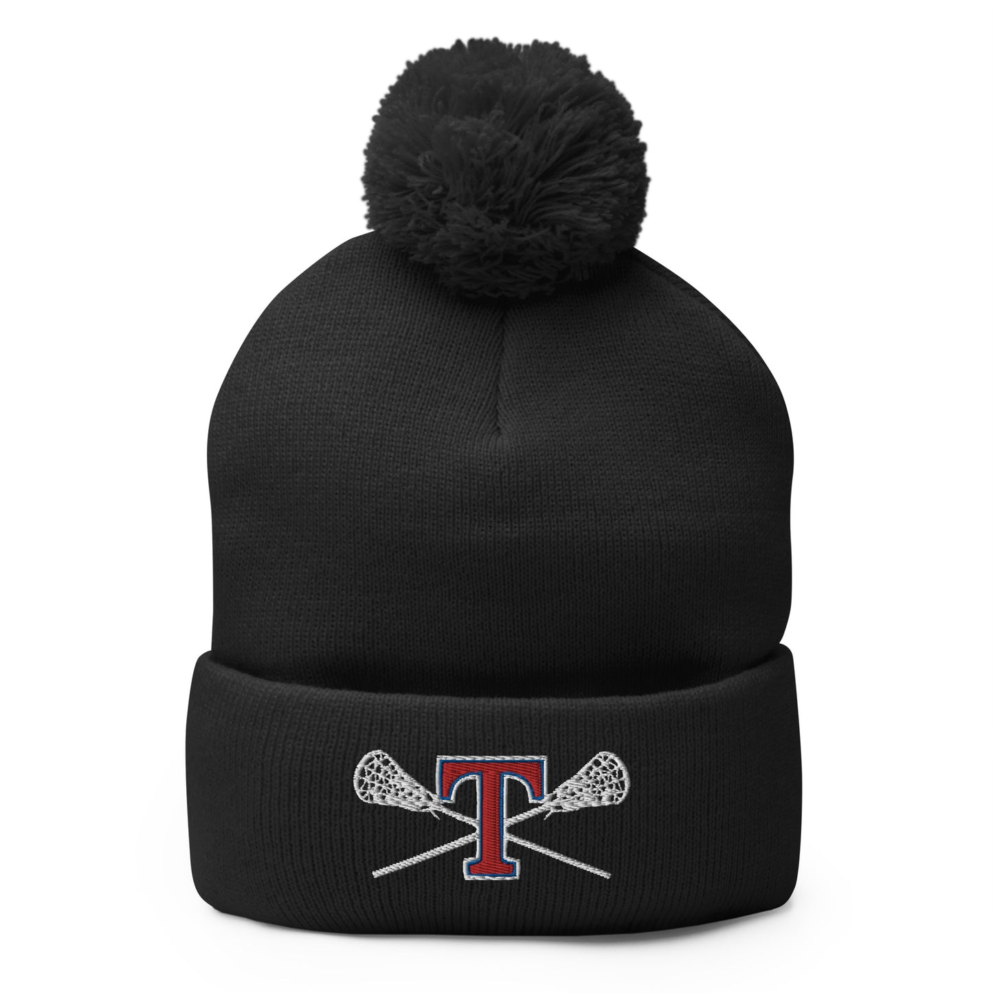 TMHS Lacrosse Pom-Pom Beanie