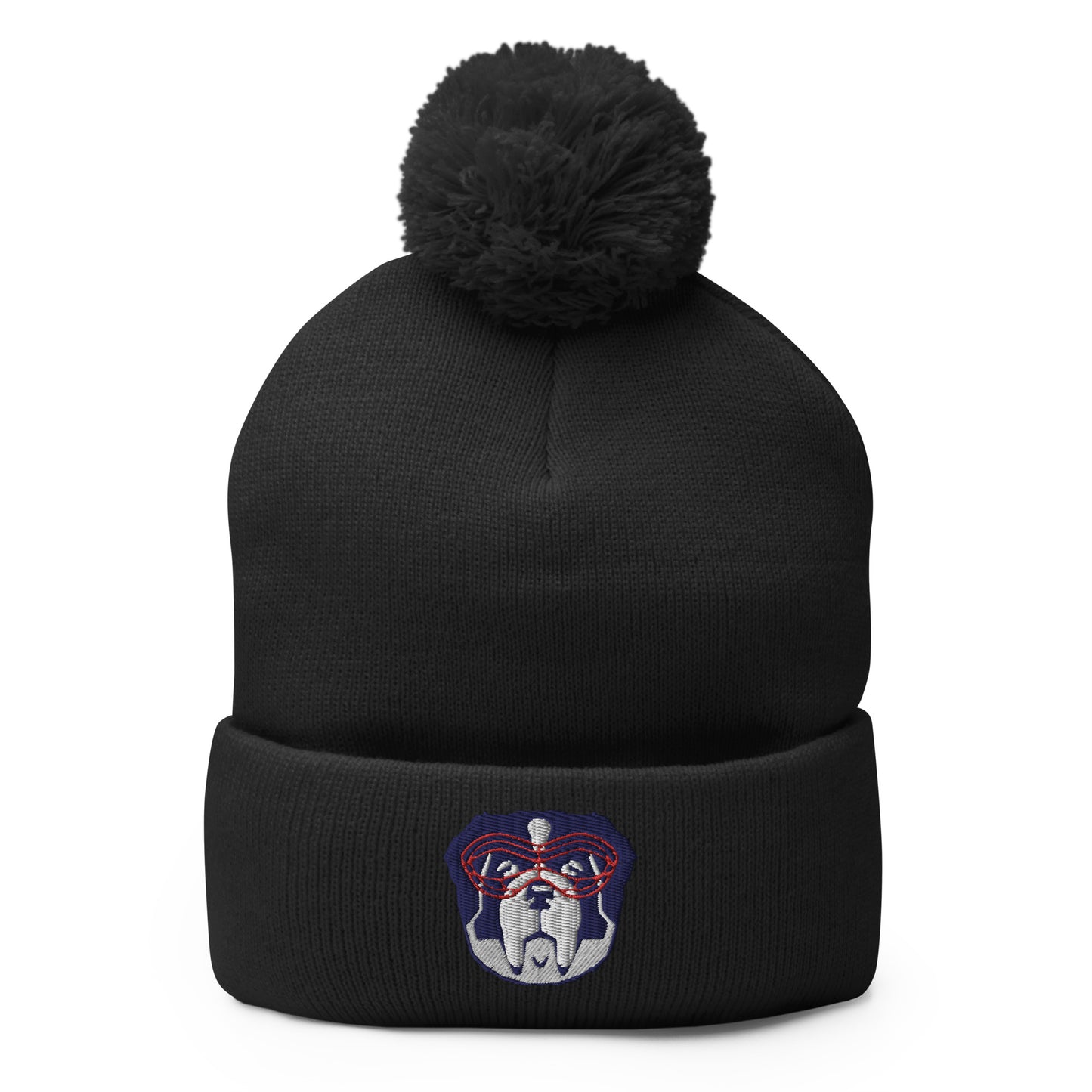Auburn Lacrosse Pom-Pom Beanie