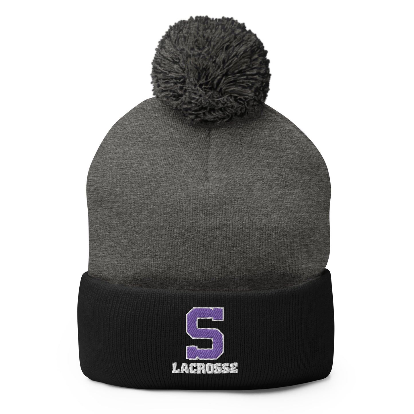 Sunset Lacrosse Pom-Pom Beanie