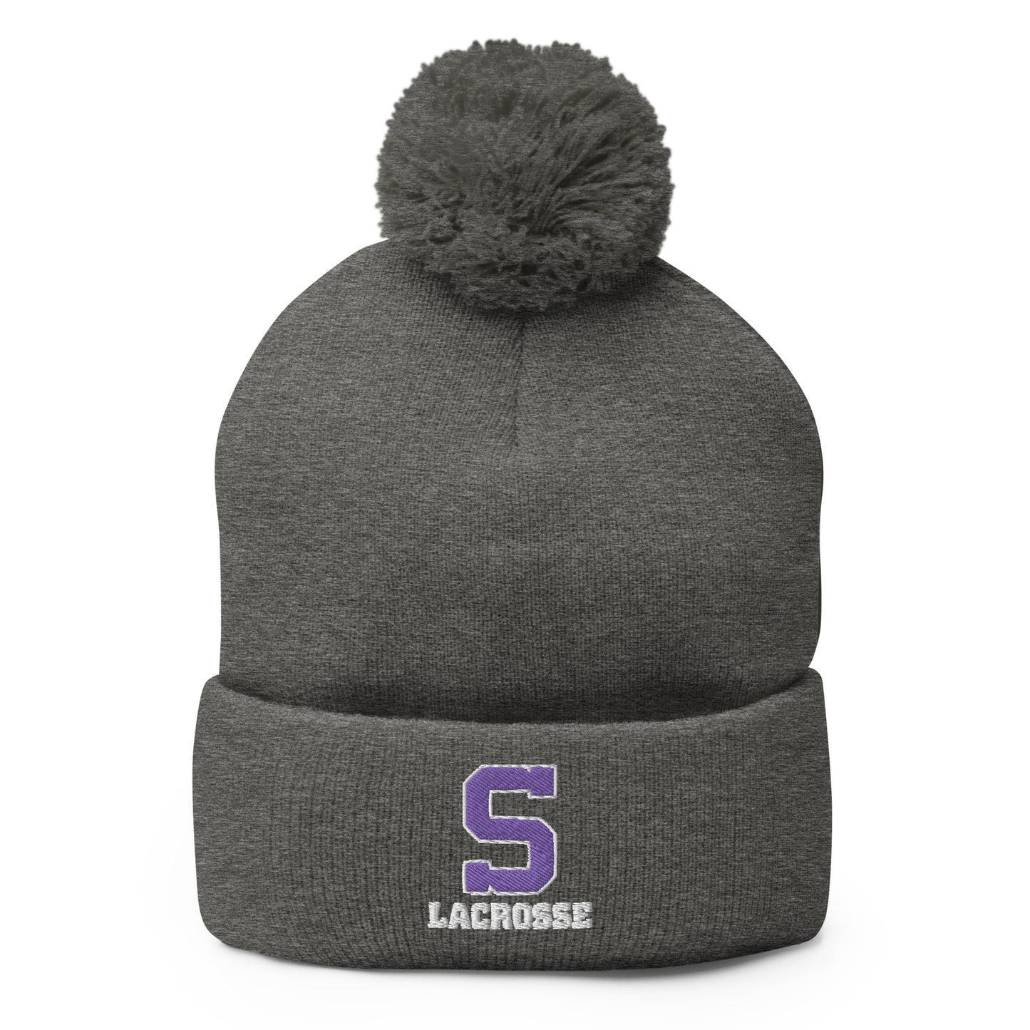 Sunset Lacrosse Pom-Pom Beanie