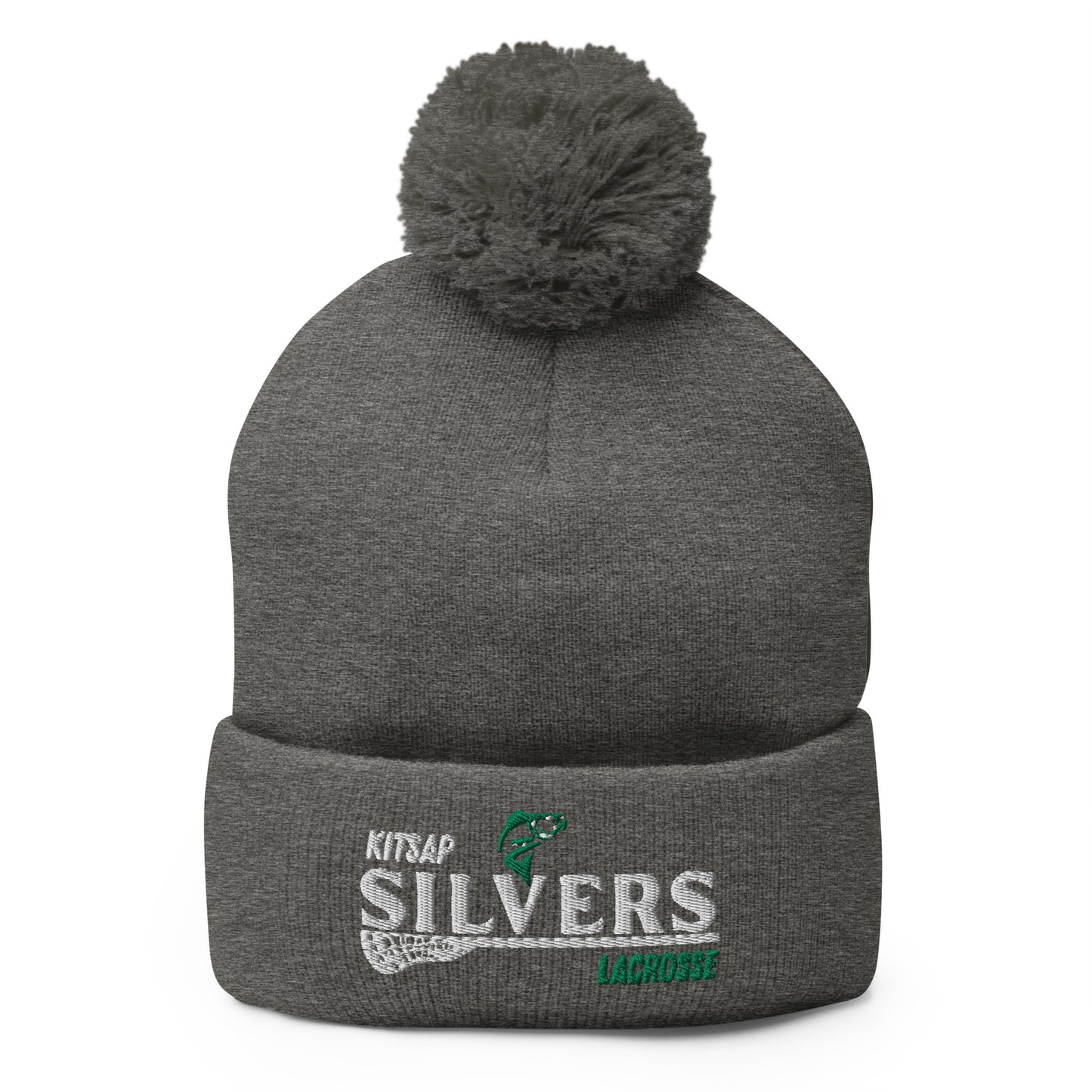 Kitsap Lacrosse Pom-Pom Beanie