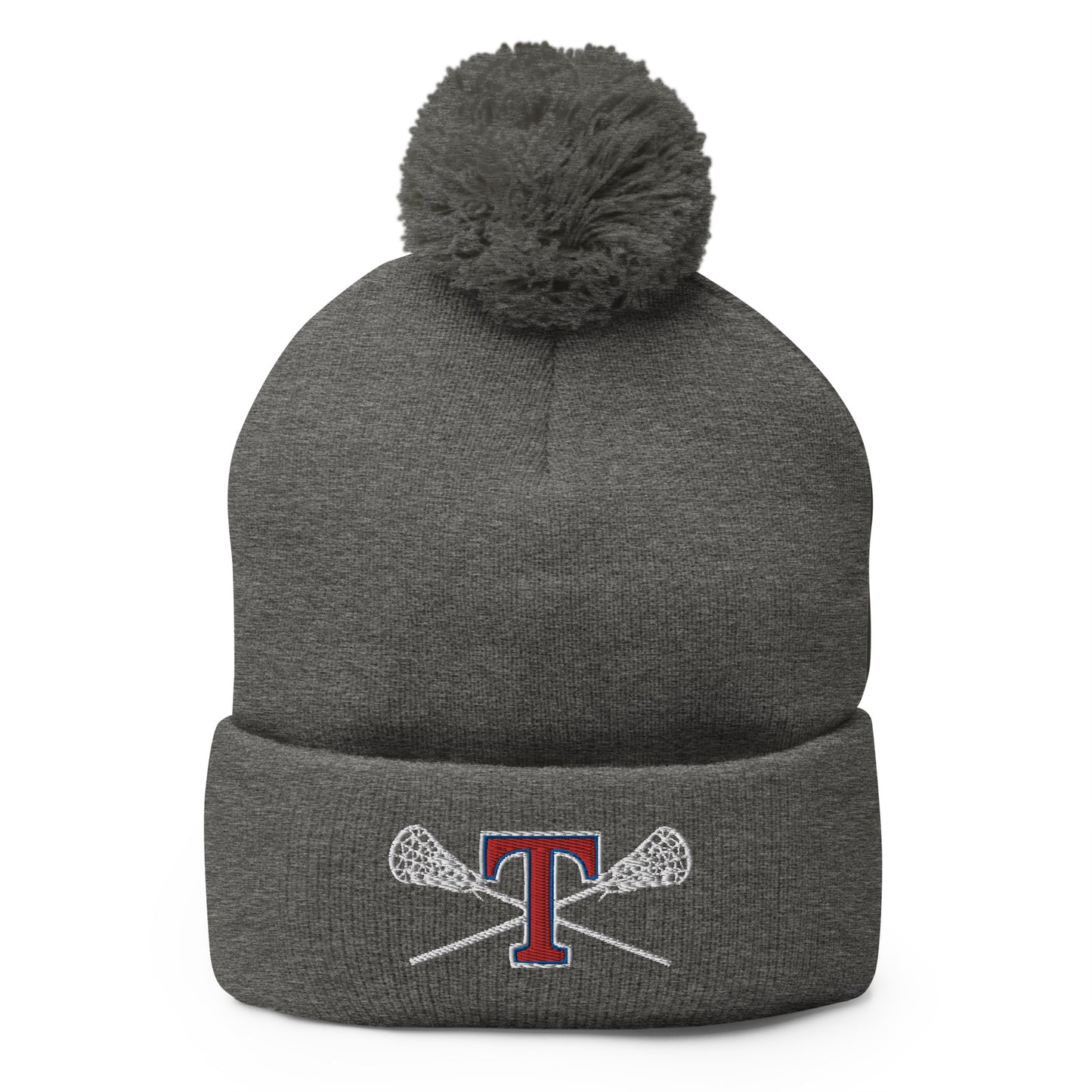 TMHS Lacrosse Pom-Pom Beanie