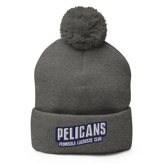 Peninsula Lacrosse Pom-Pom Beanie