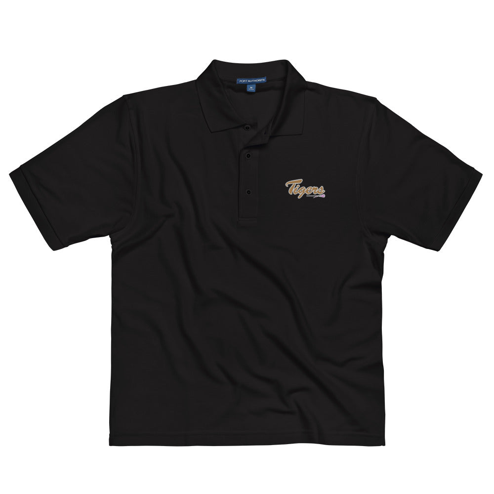 Adult Drip Tigers Lacrosse Port Authority Polo
