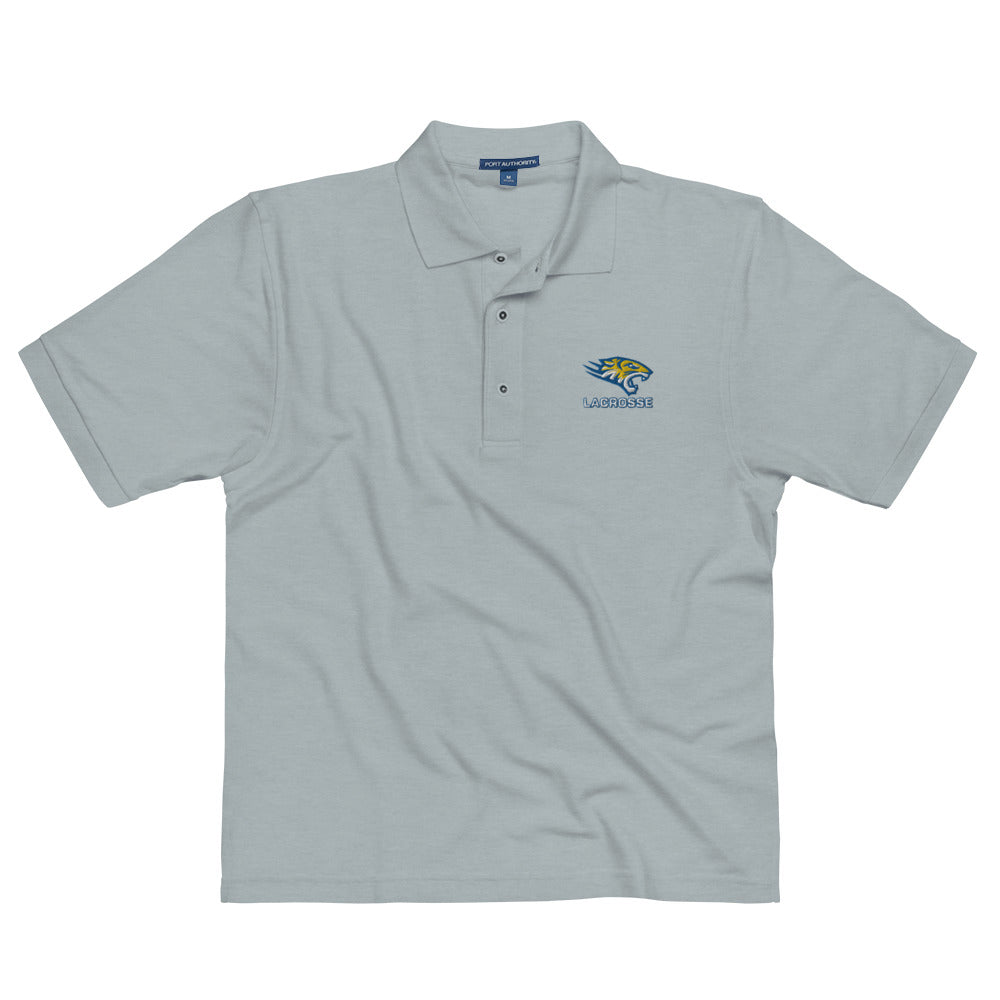 Adult Tacoma Tigers Lacrosse Port Authority Premium Polo