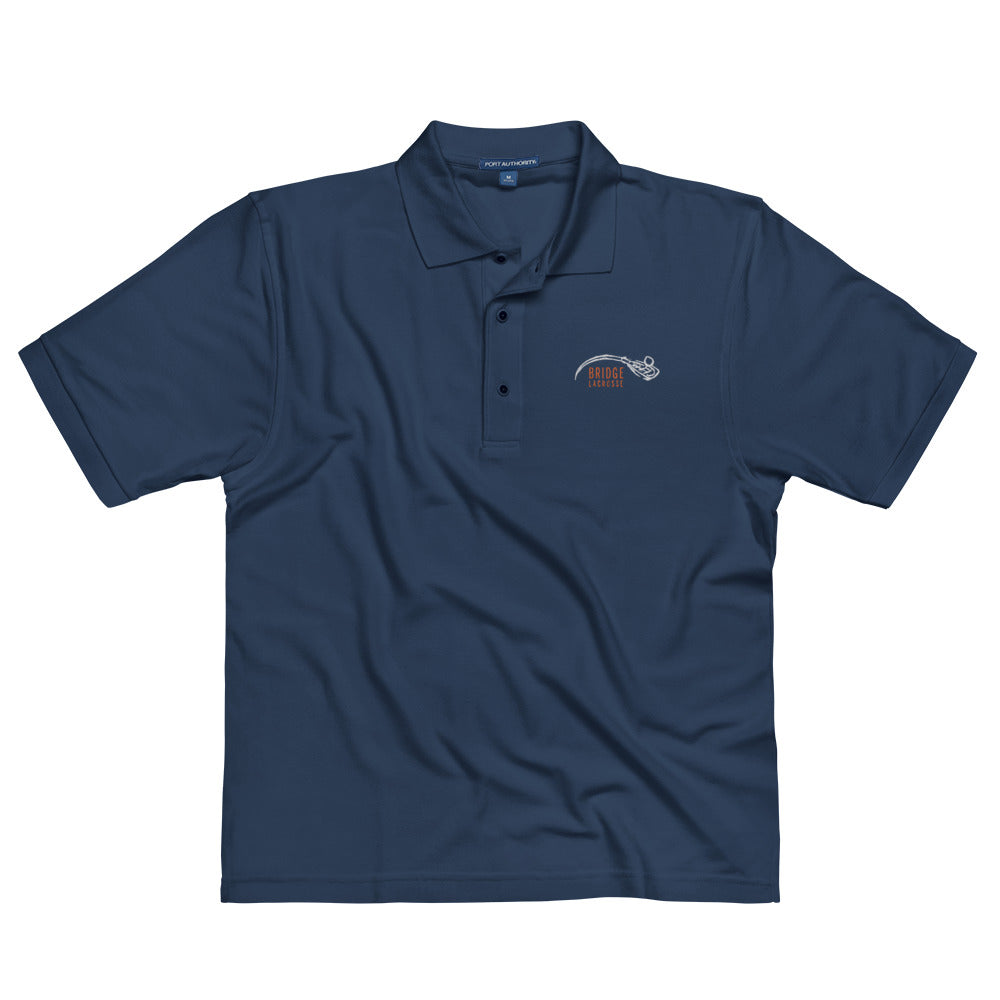Adult Bridge Lacrosse Port Authority Polo