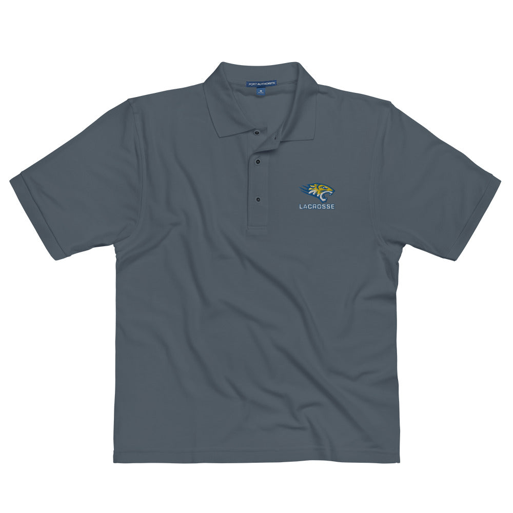 Adult Tacoma Tigers Lacrosse Port Authority Premium Polo