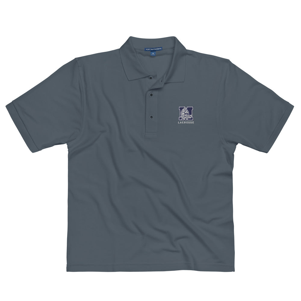 Adult Maclay Lacrosse Port Authority Premium Polo