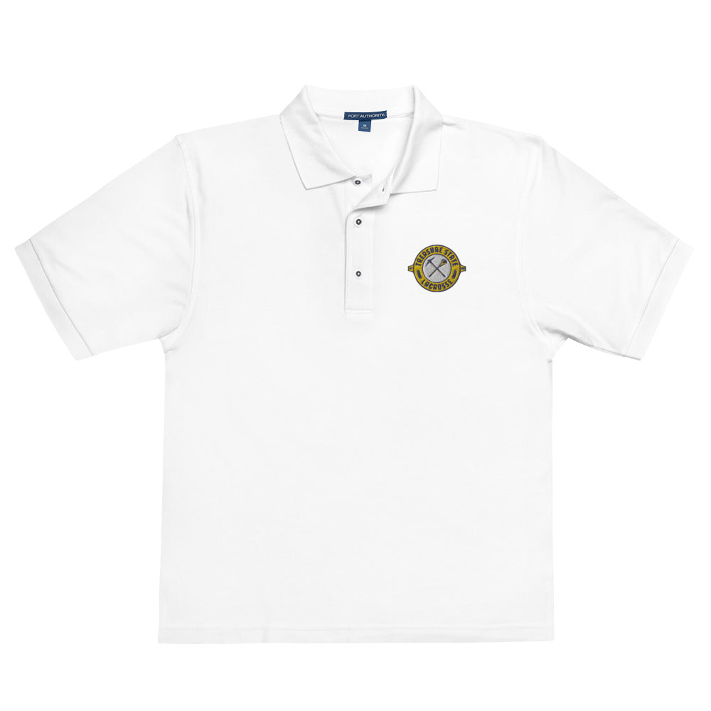 Adult Treasure  State Lacrosse Port Authority Premium Polo