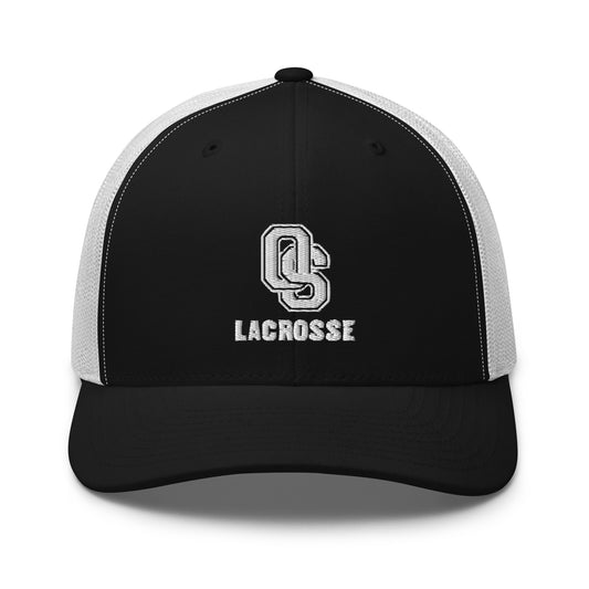 Old Saybrook Lacrosse Yupoong Retro Trucker Cap