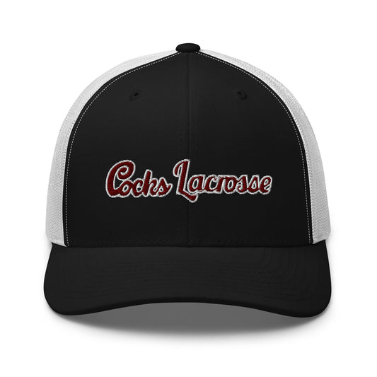 Gamecocks Lacrosse Yupoong Retro Trucker Cap