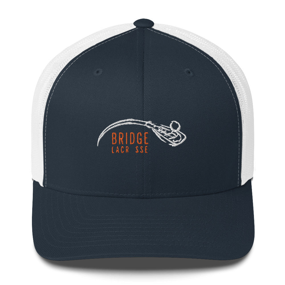 Bridge Lacrosse Retro Trucker Hat