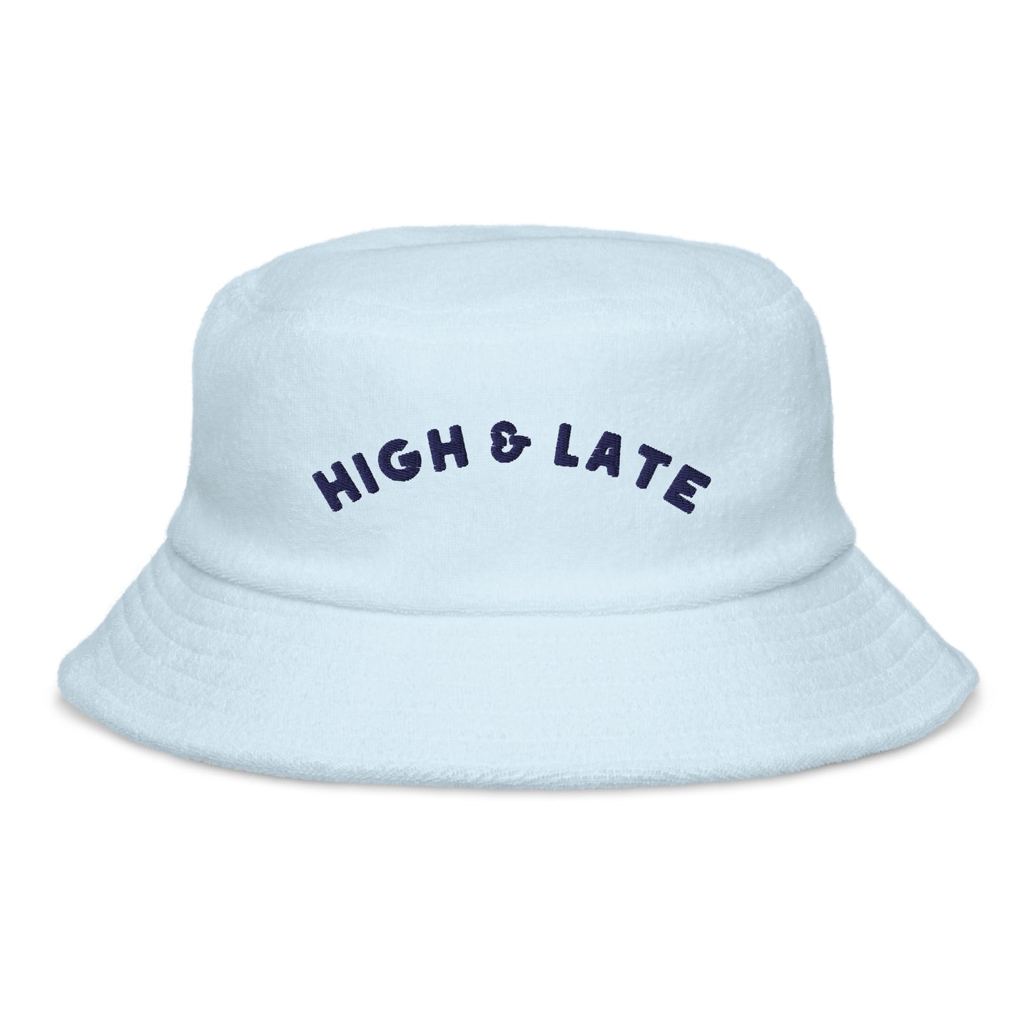 Terry cloth bucket hat