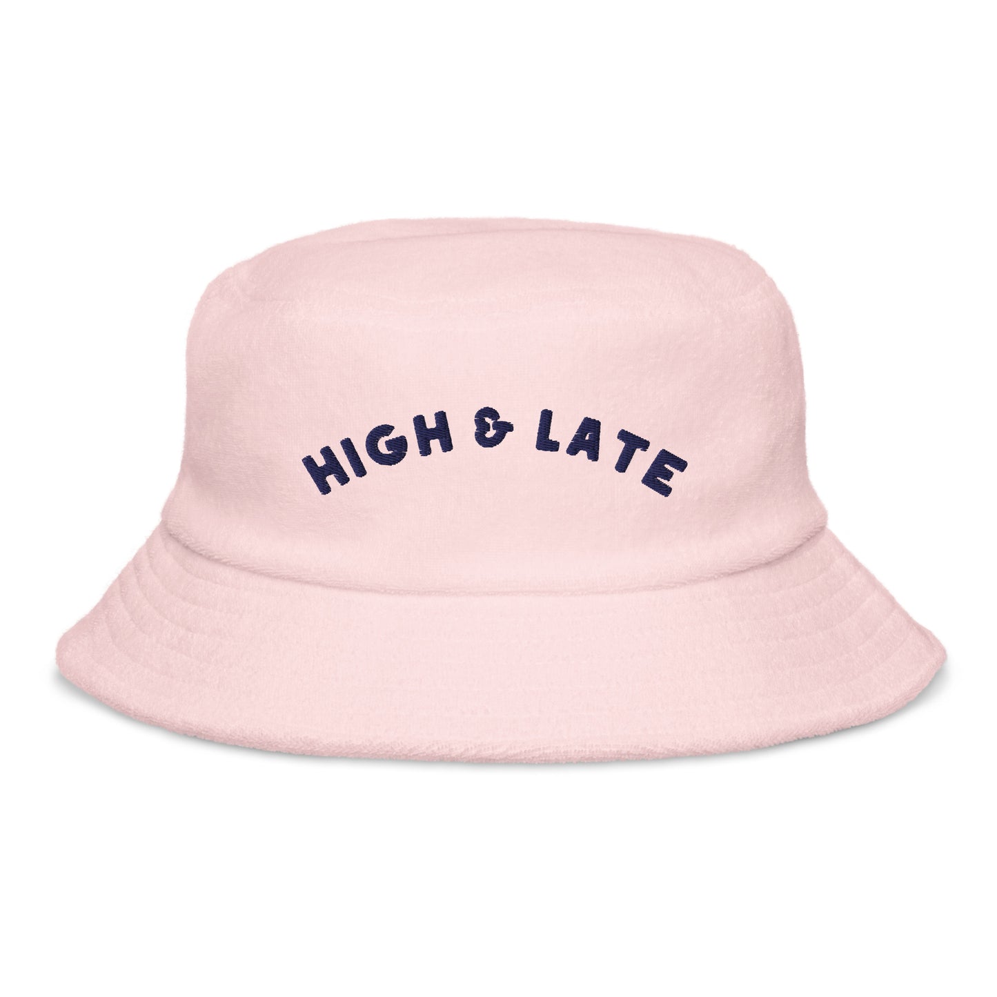 Terry cloth bucket hat