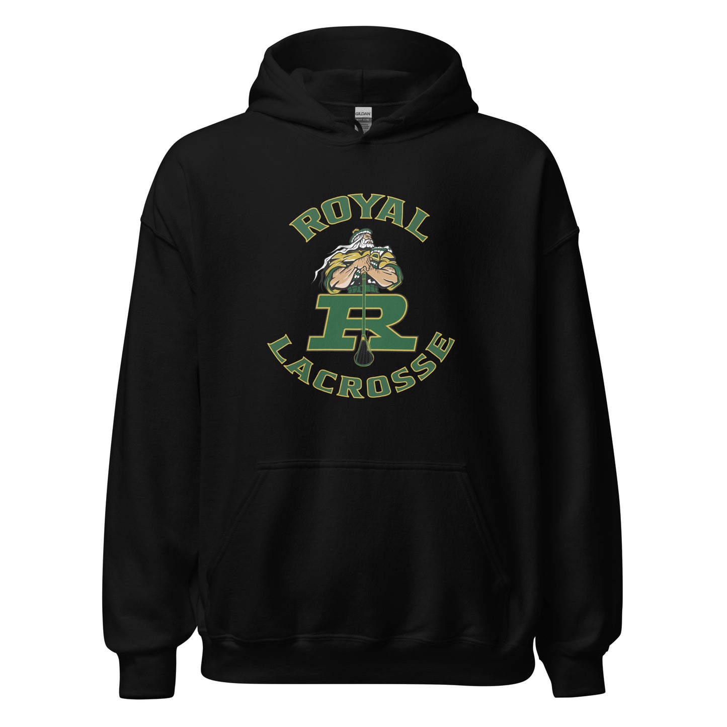 Adult Royal HS Lacrosse Gildan Hoodie