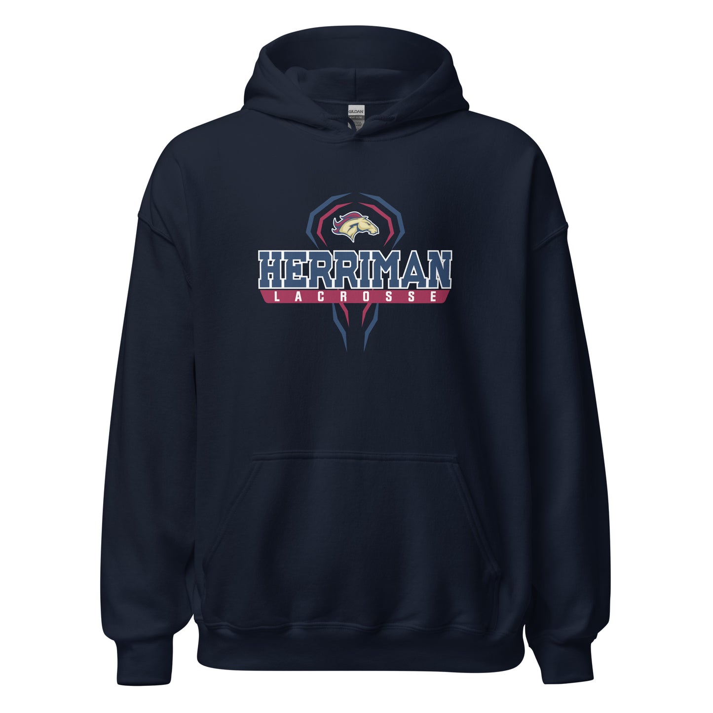 Adult Herriman Lacrosse Gildan Hoodie