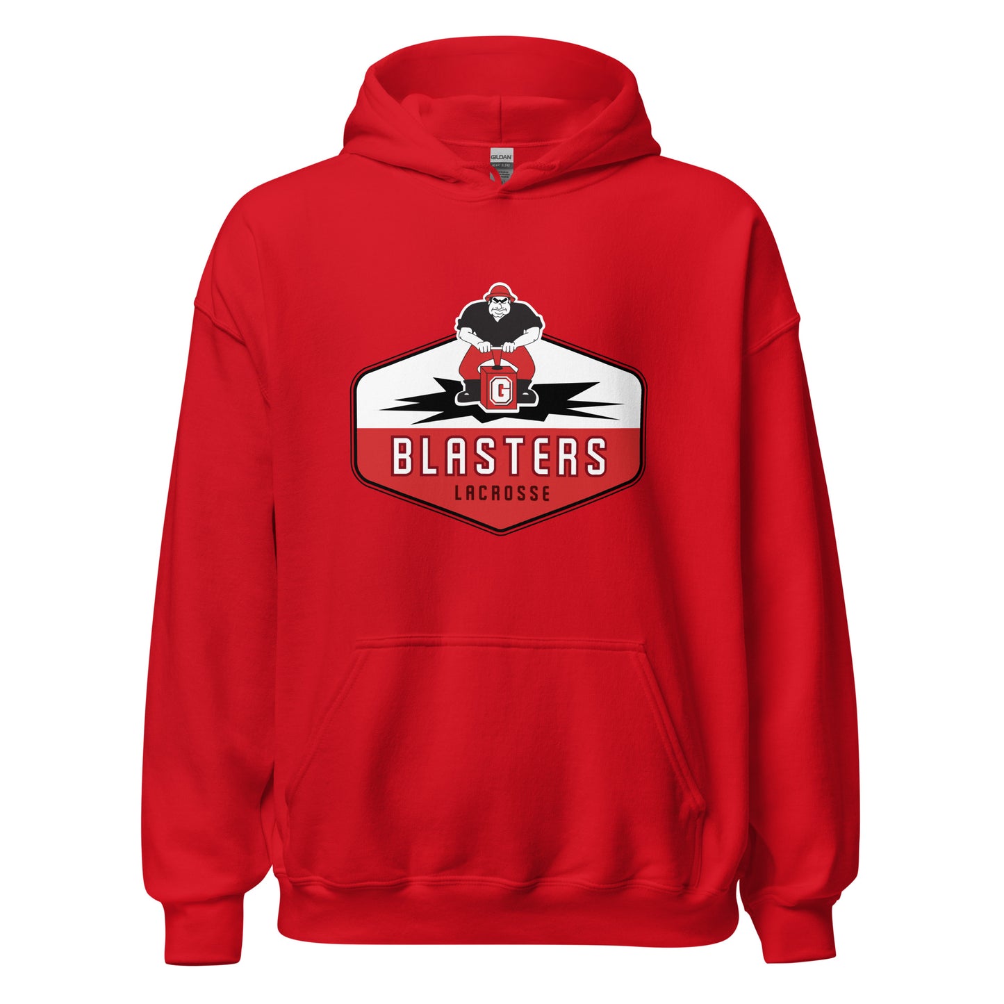 Adult Blasters MS Lacrosse Gildan Hoodie