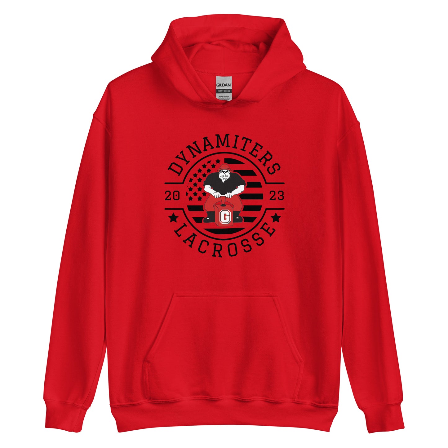 Adult Glendale HS Lacrosse Gildan Hoodie