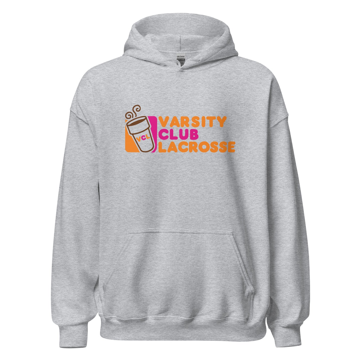 Adult Varsity Club Lacrosse Gildan Hoodie - Dunkies