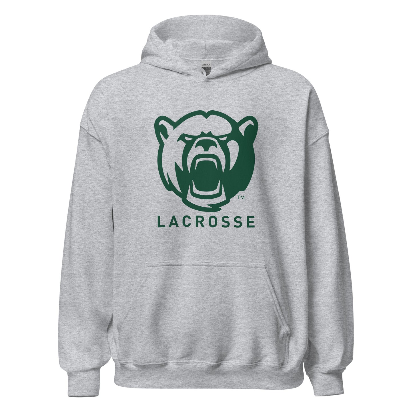 Adult Baylor Lacrosse Gildan Hoodie