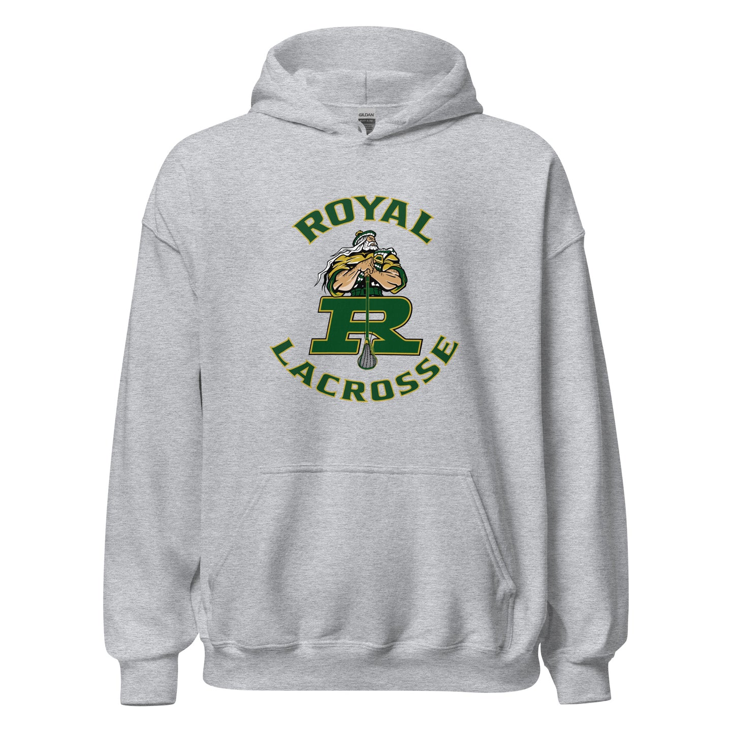 Adult Royal HS Lacrosse Gildan Hoodie