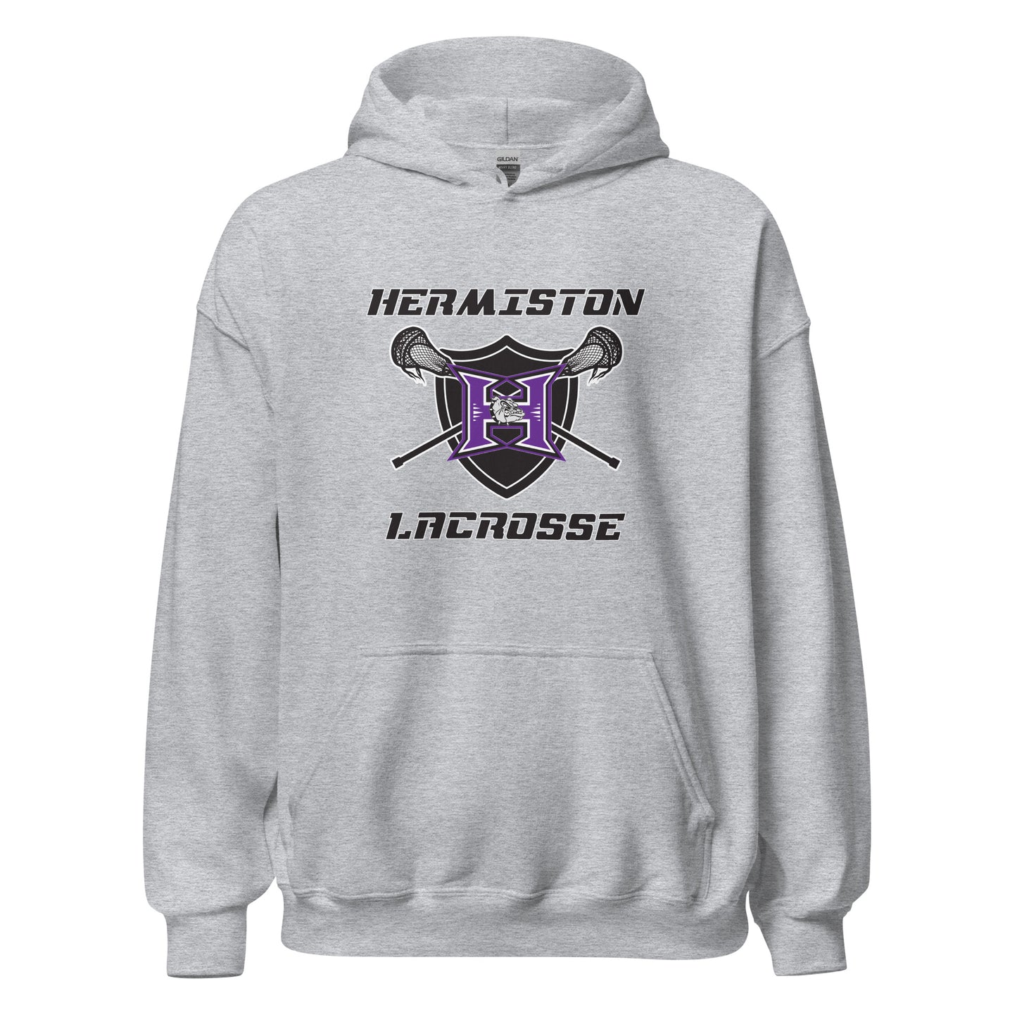 Adult Hermiston Lacrosse Gildan Hoodie