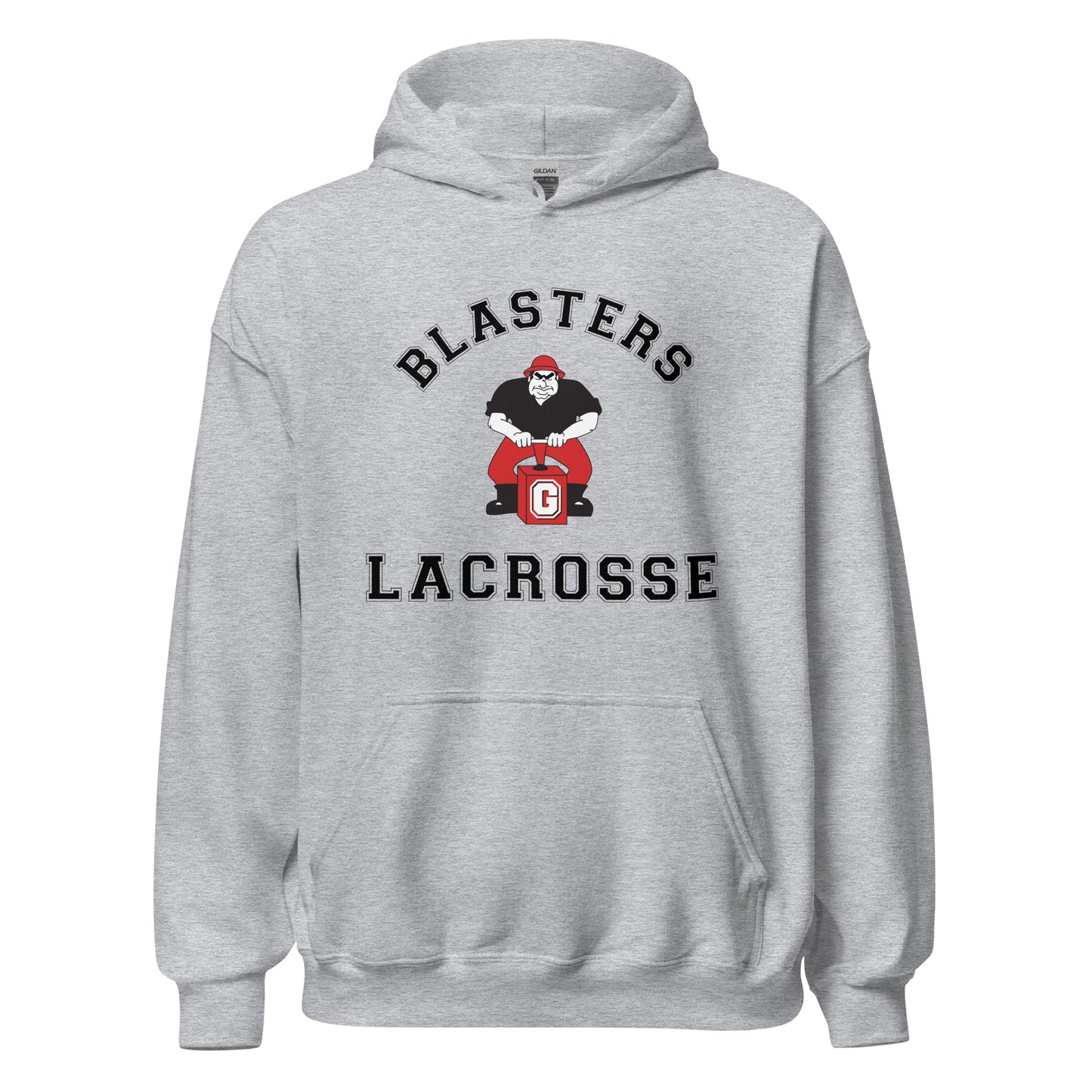 Adult Blasters MS Lacrosse Gildan Hoodie