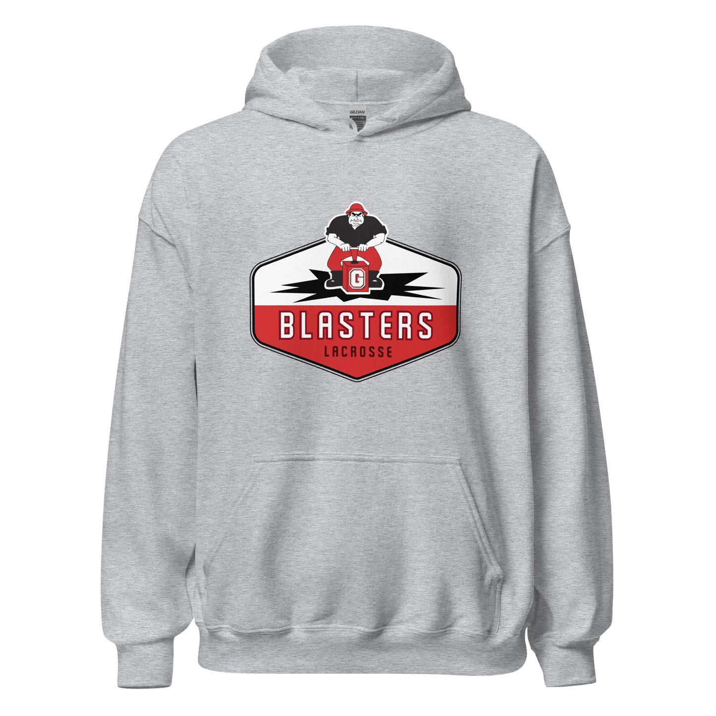 Adult Blasters MS Lacrosse Gildan Hoodie
