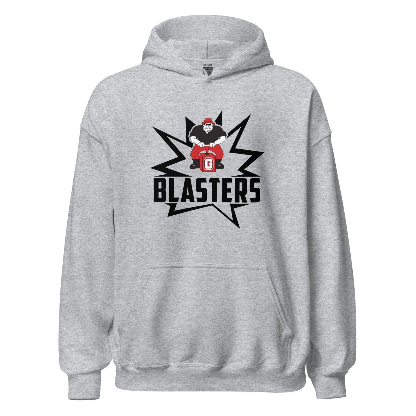 Adult Blasters MS Lacrosse Gildan Hoodie