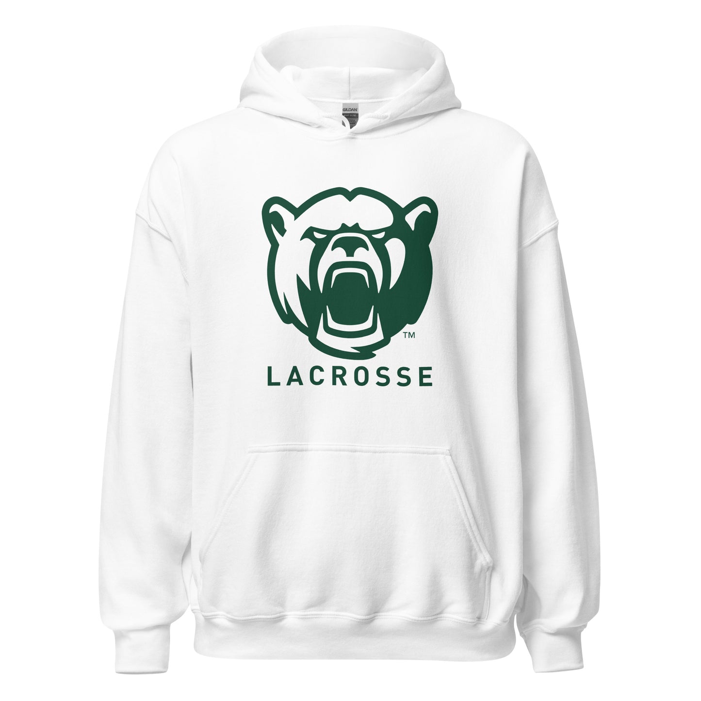 Adult Baylor Lacrosse Gildan Hoodie