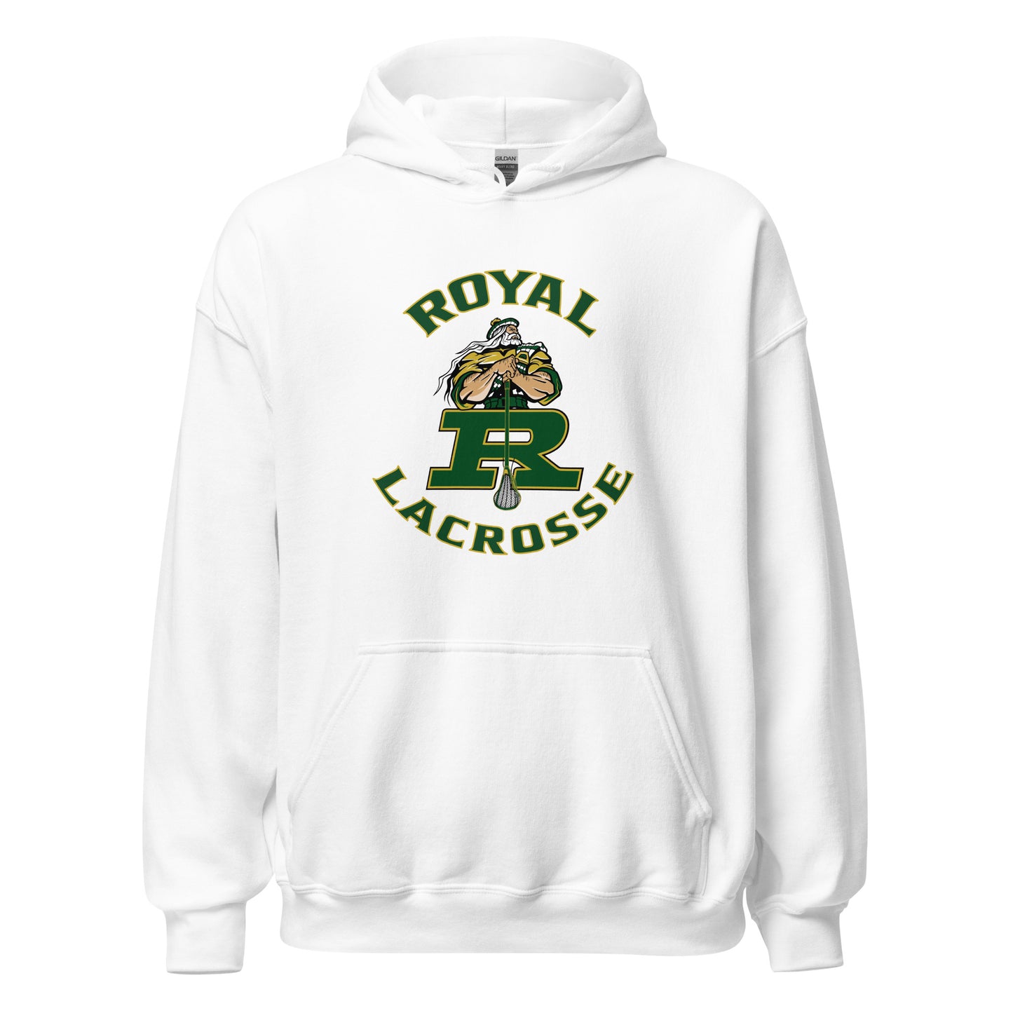 Adult Royal HS Lacrosse Gildan Hoodie
