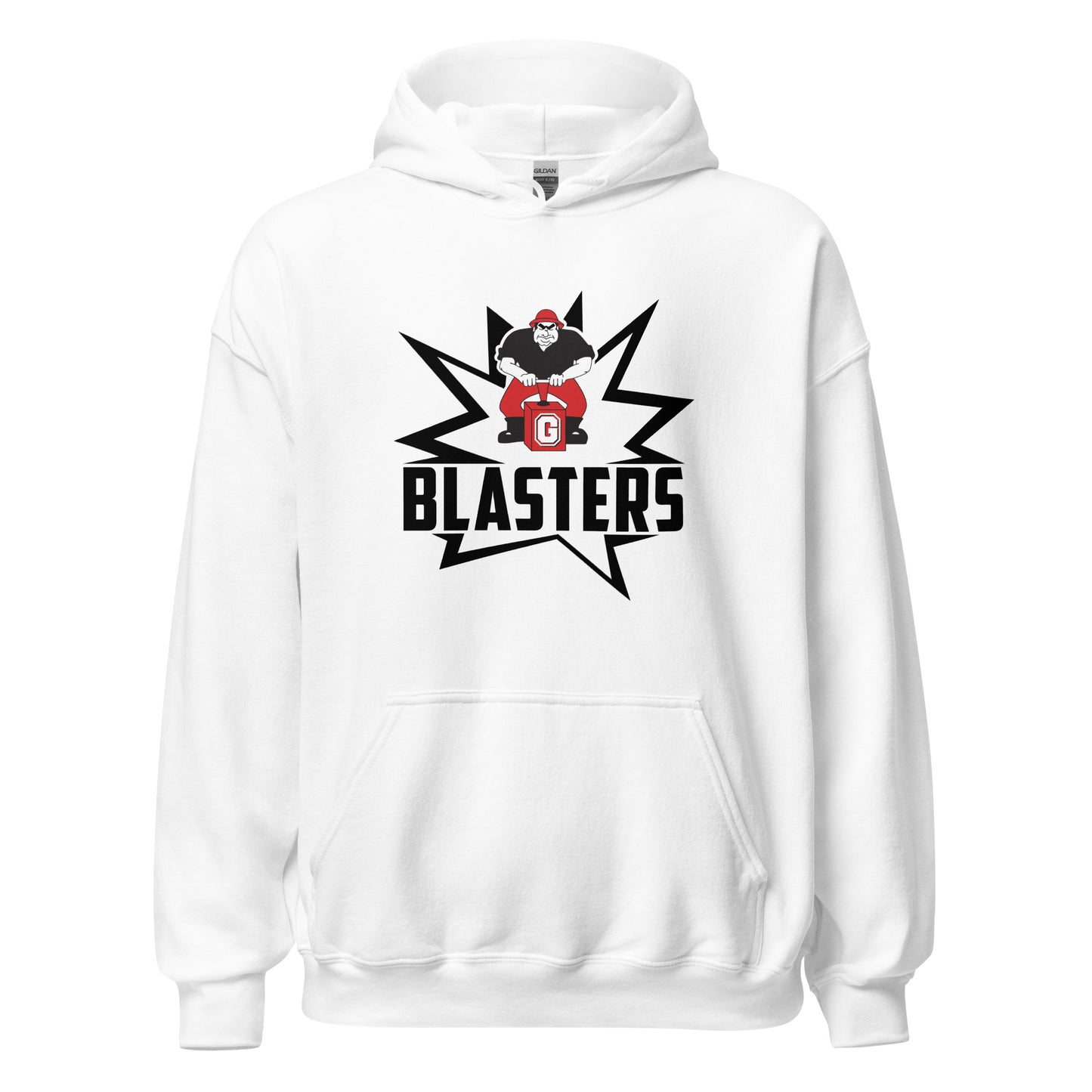 Adult Blasters MS Lacrosse Gildan Hoodie