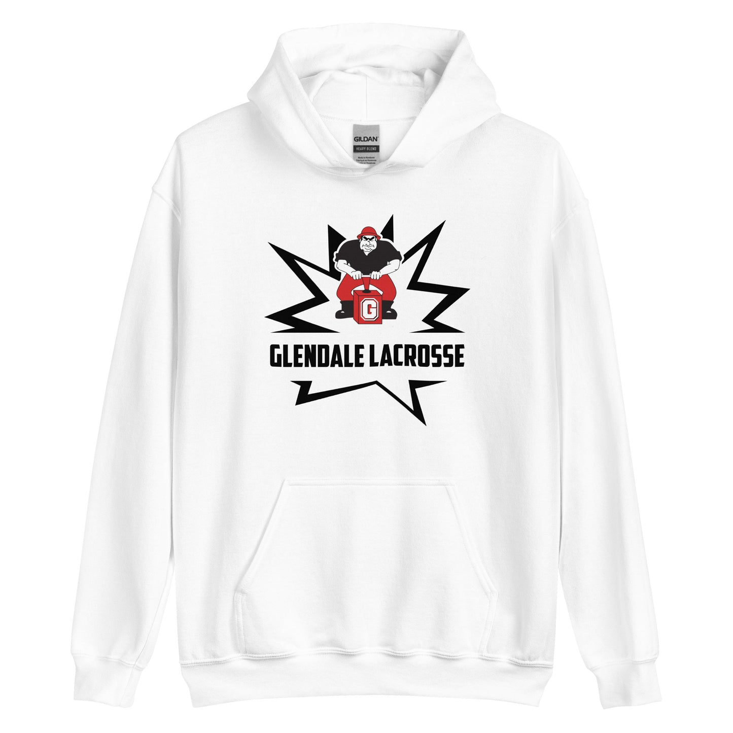 Adult Glendale HS Lacrosse Gildan Hoodie