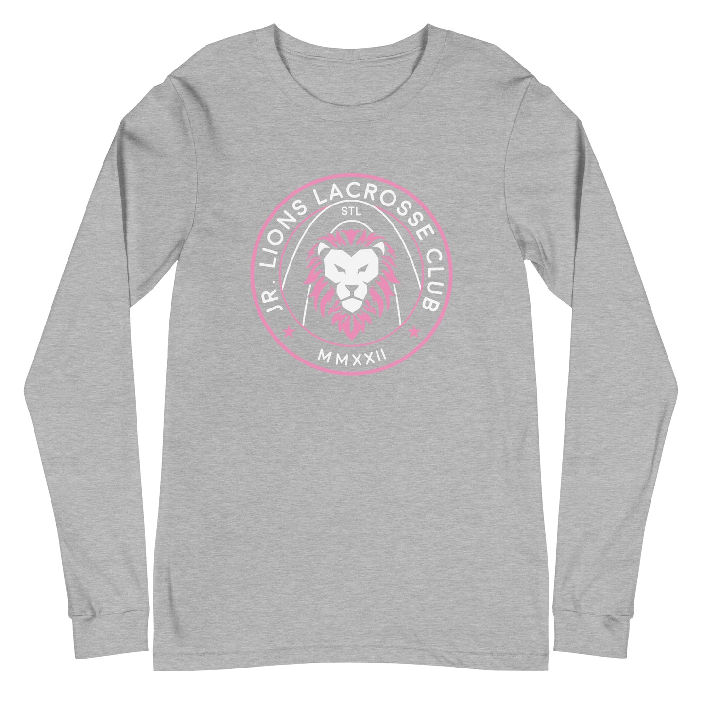 Adult Jr. Lions Lacrosse Bella + Canvas Long Sleeve Tee