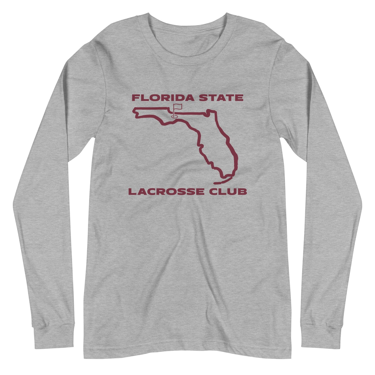 Adult FSU Lacrosse Bella + Canvas Long Sleeve Tee
