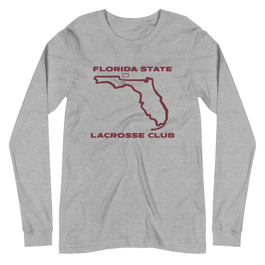 Adult FSU Lacrosse Bella + Canvas Long Sleeve Tee