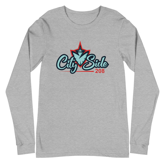 Adult CitySide208 Lacrosse Bella + Canvas Long Sleeve Tee