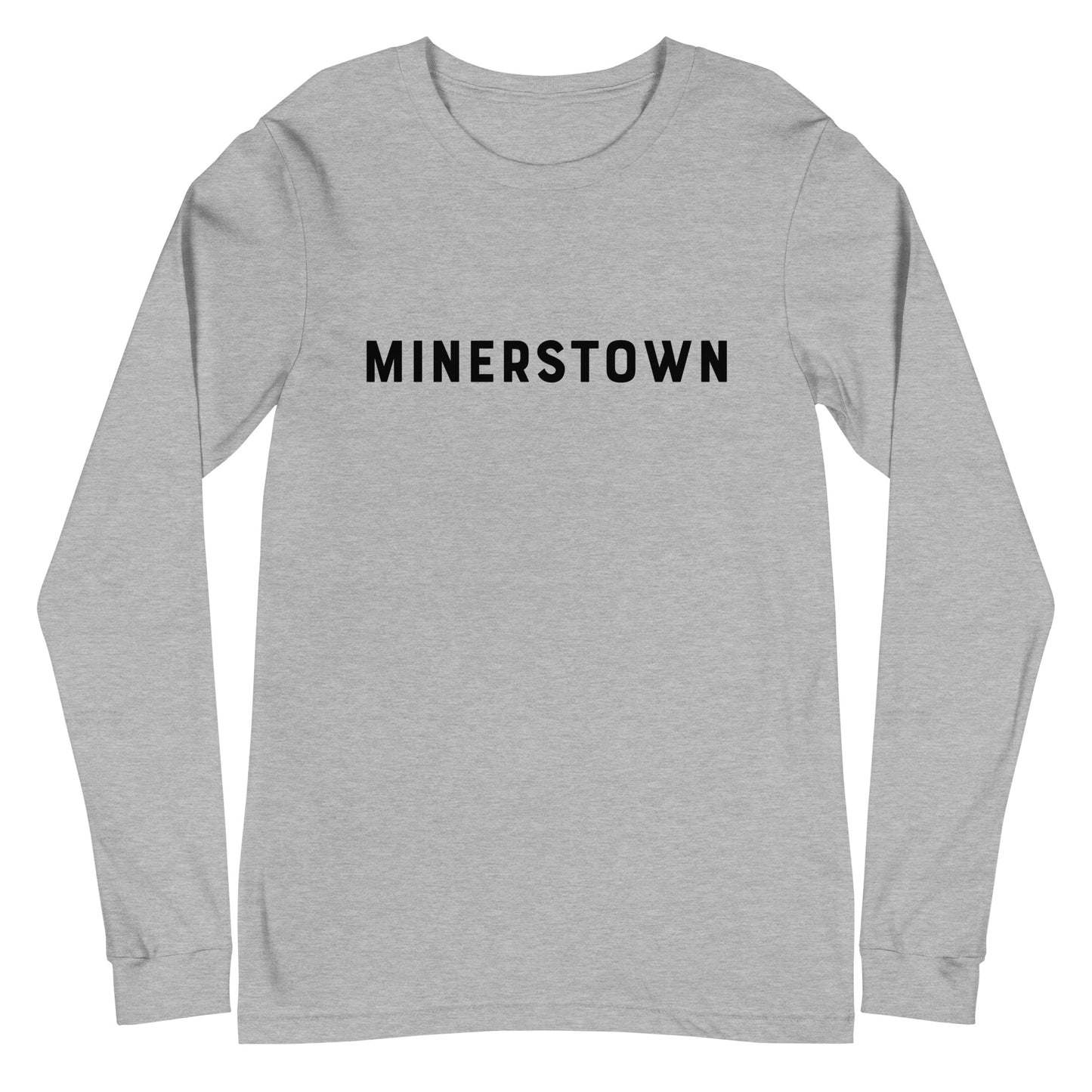 Adult Minerstown Bella + Canvas Long Sleeve Tee