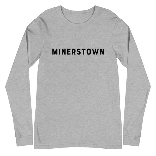 Adult Minerstown Bella + Canvas Long Sleeve Tee