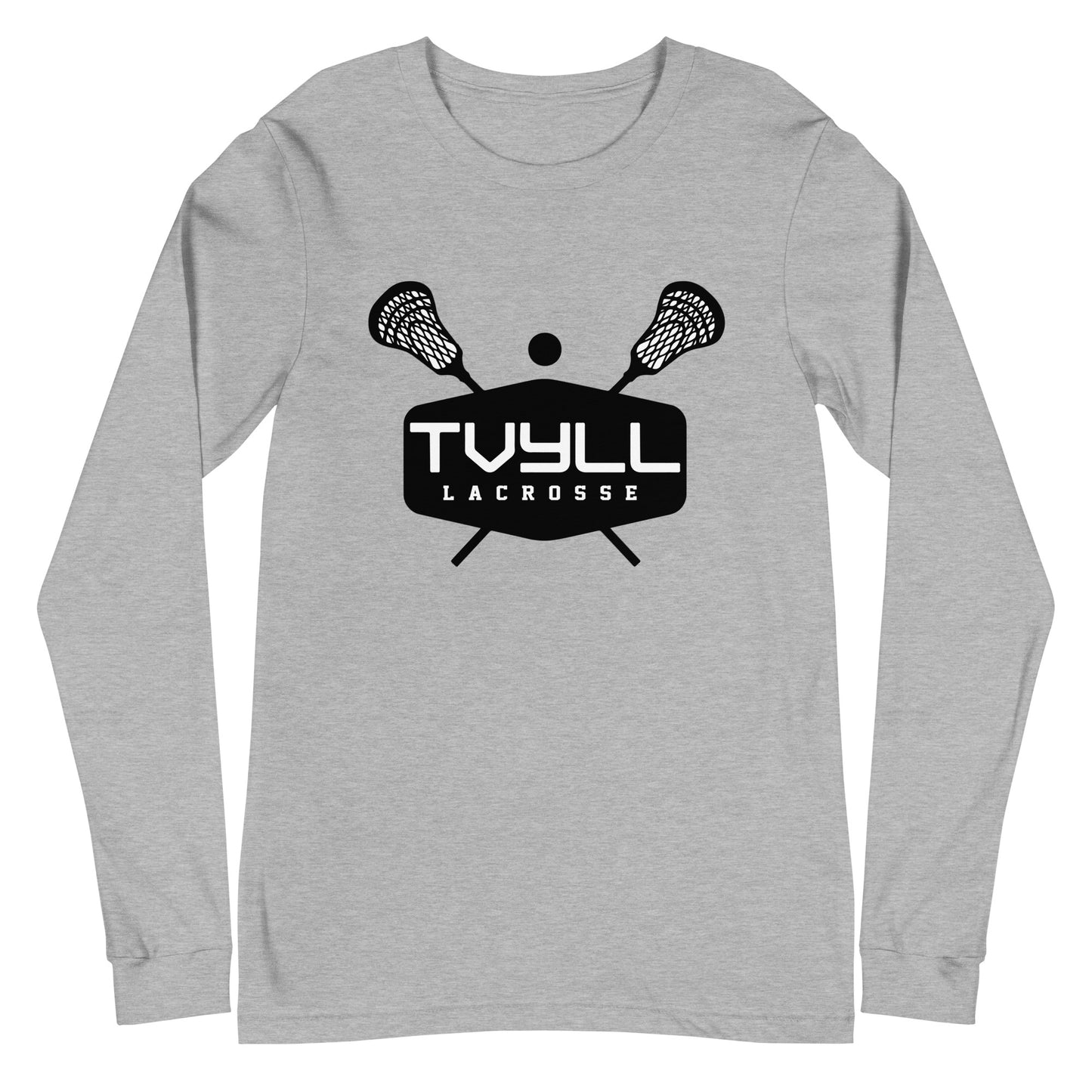 Adult TVYLL Lacrosse Bella + Canvas Long Sleeve Tee