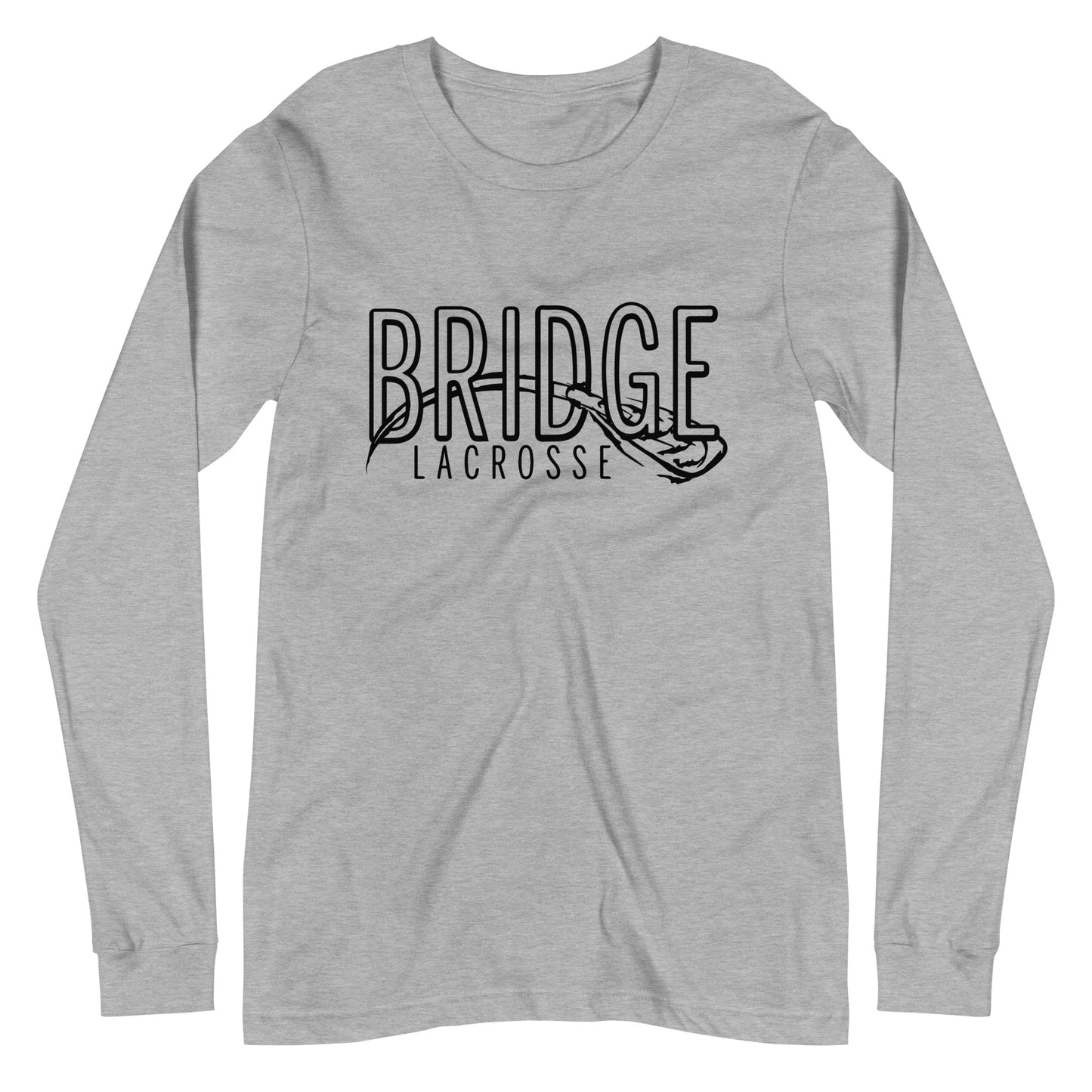 Adult Bridge Lacrosse Bella + Canvas Long Sleeve Tee