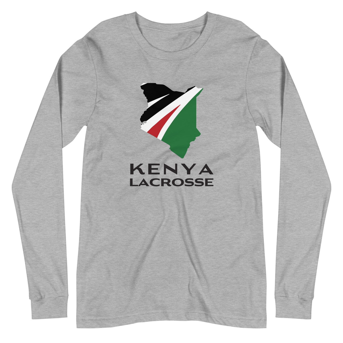 Adult Kenya Lacrosse Bella + Canvas Long Sleeve
