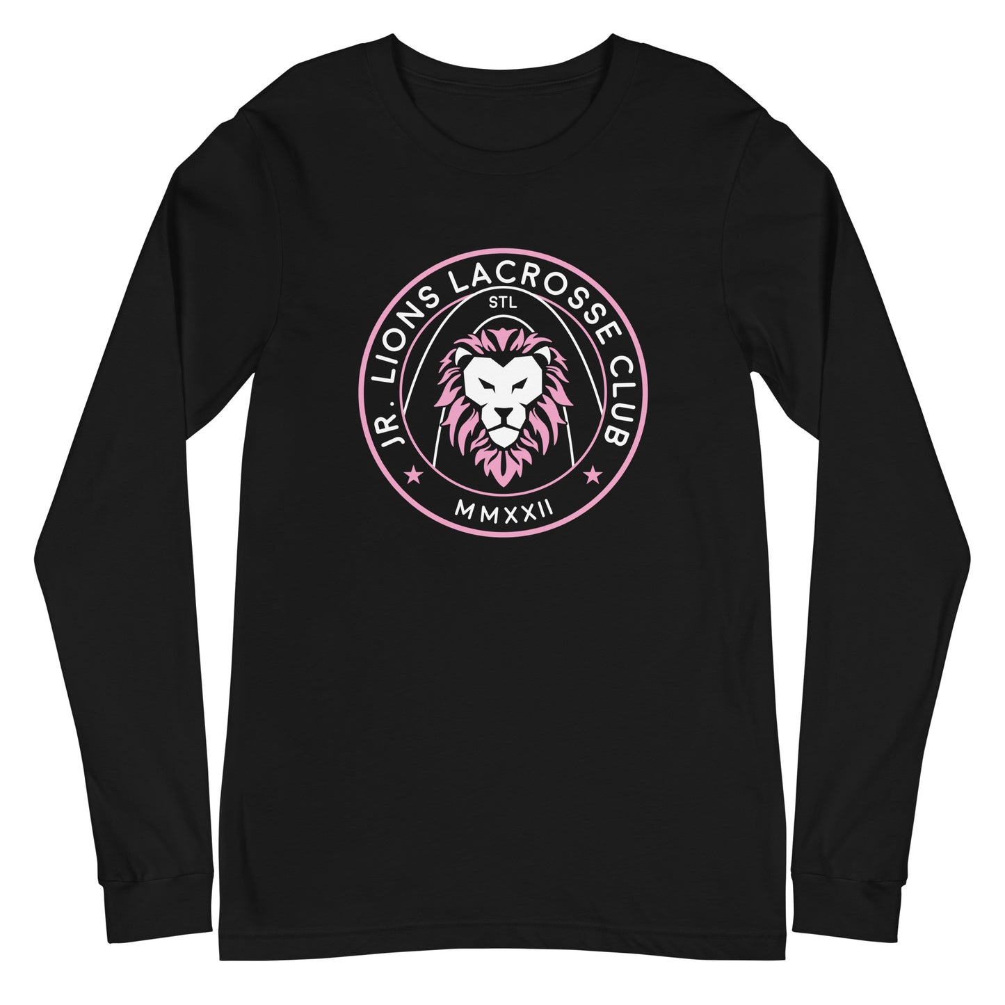 Adult Jr. Lions Lacrosse Bella + Canvas Long Sleeve Tee