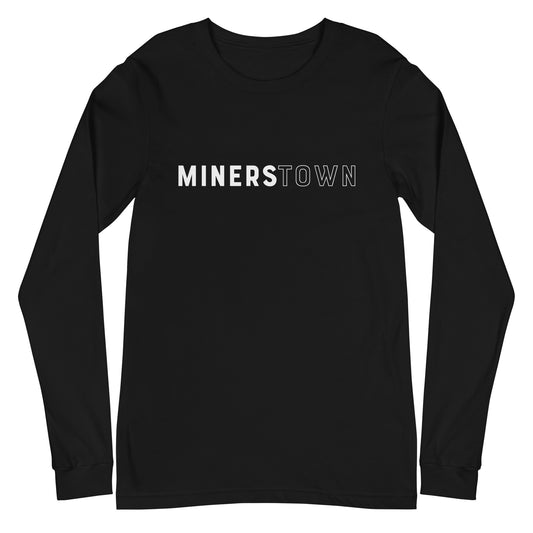 Adult Minerstown Bella + Canvas Long Sleeve Tee